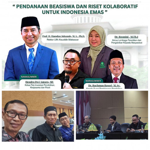 Sosialisasi MORA The Air Funds  Puspenma Kemenag di UINAM : Ka. Prodi HTN Berpartisipasi